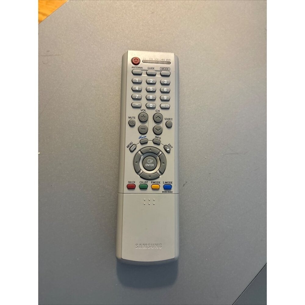 SAMSUNG BN59-00462A GRAY IR REMOTE CONTROL GENUINE ORIGINAL OEM TESTED & WORKING